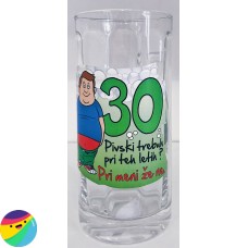 Pivski vrček za 30 let